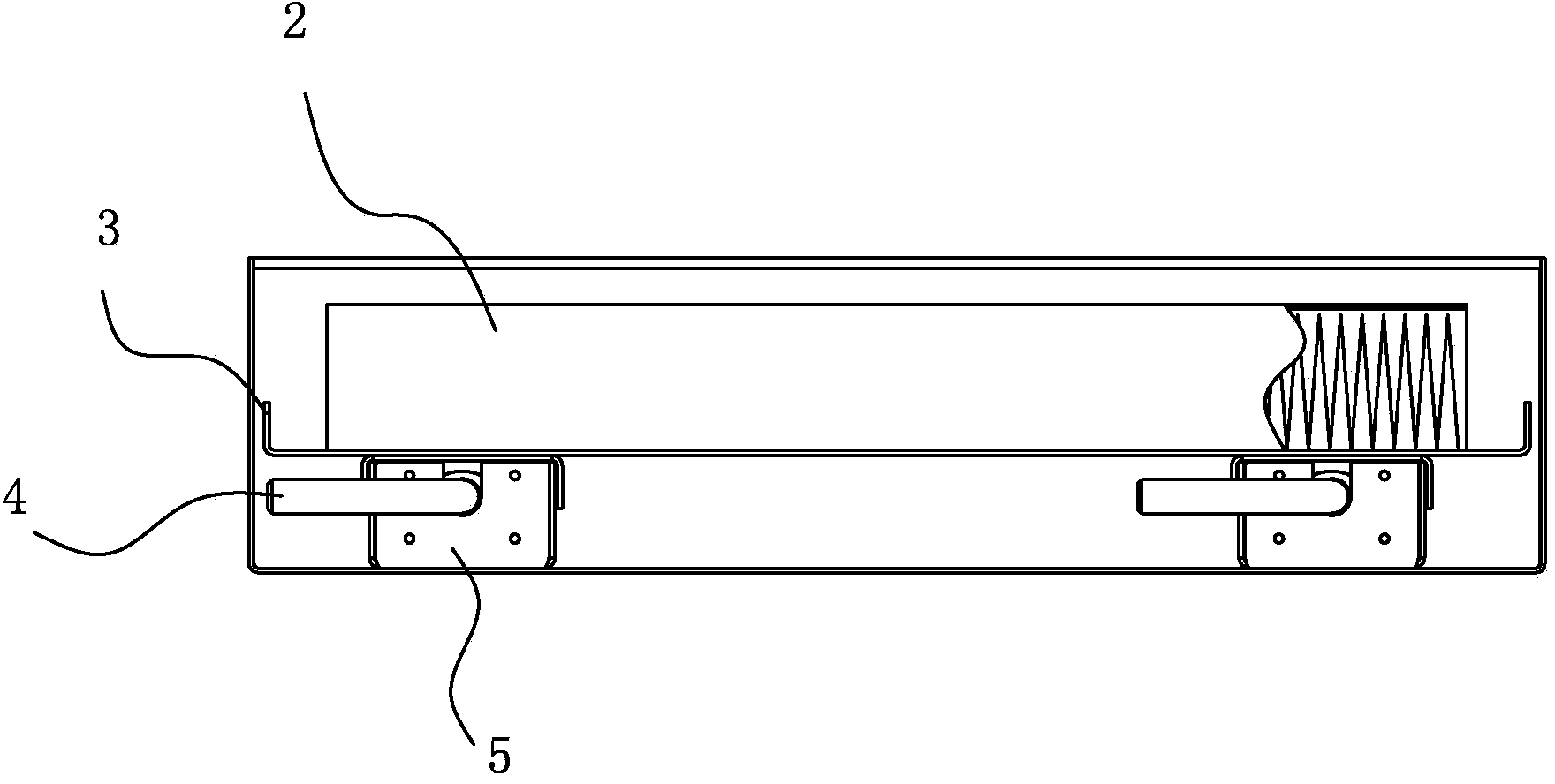 Compressing mechanism for high-efficiency air filter