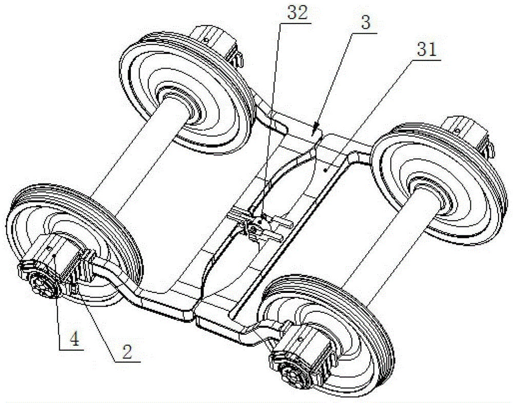 A Low Power Radial Welded Bogie