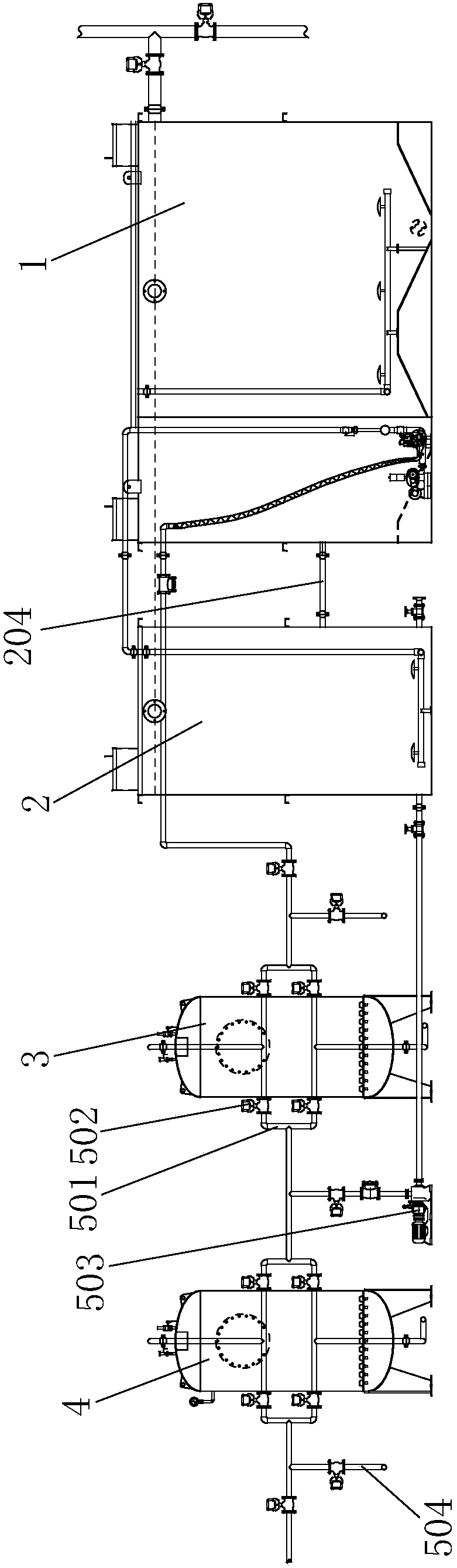 Rainwater harvesting system and method for treating rainwater