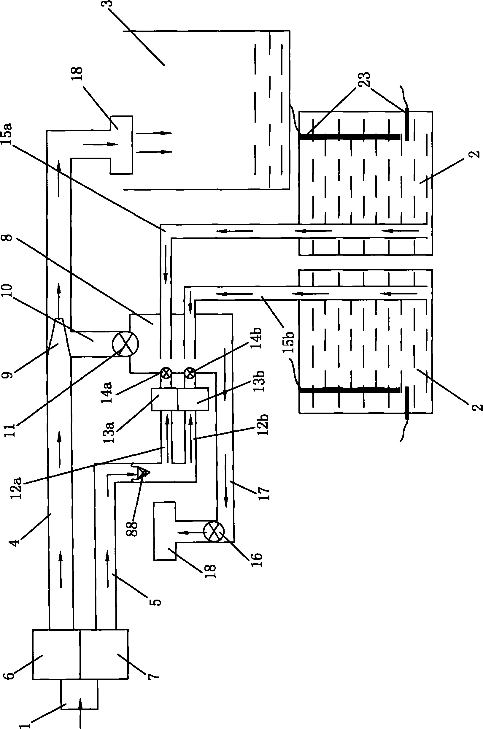 Automatic detergent feeding system