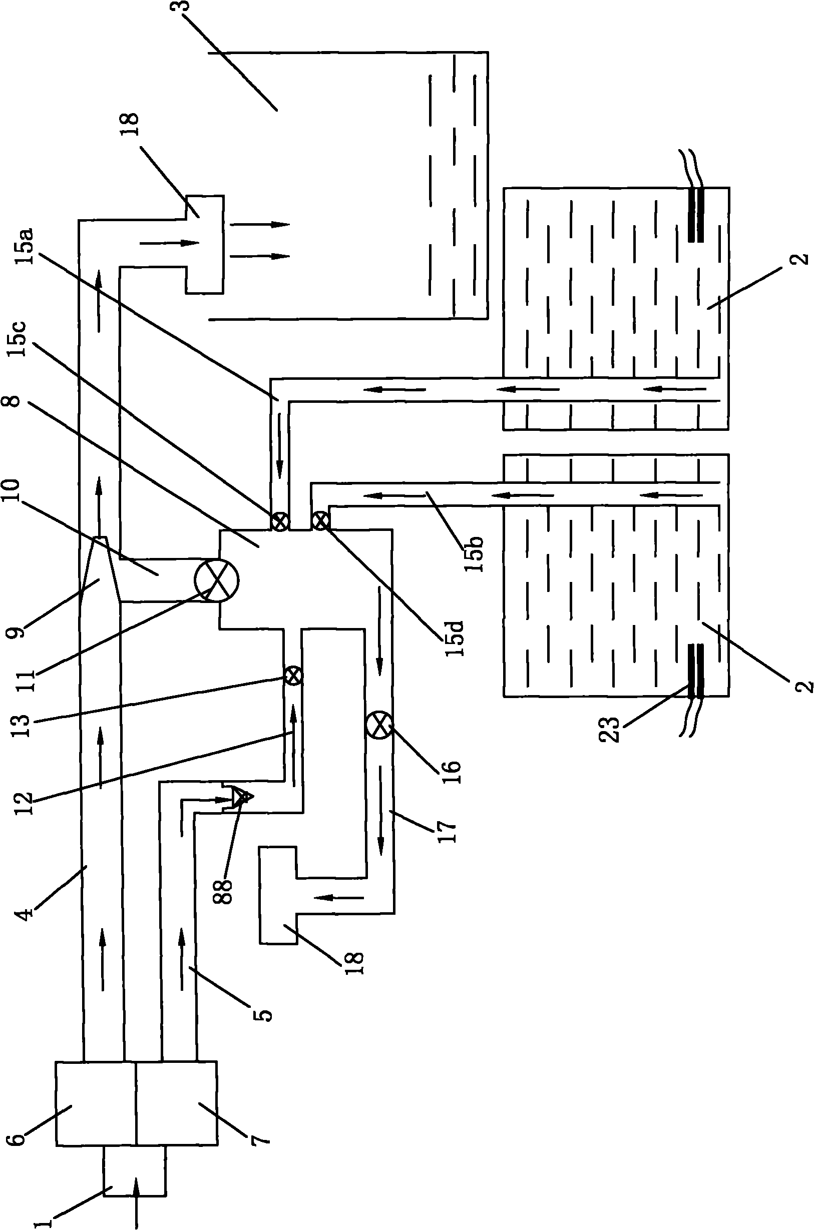 Automatic detergent feeding system