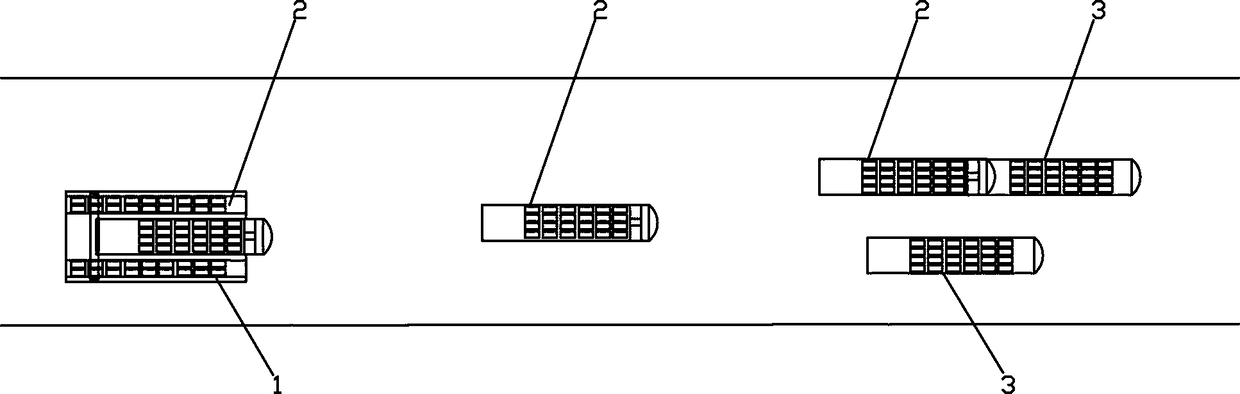 Semi-submersible LNG replacement shipment and marine LNG shipment application method