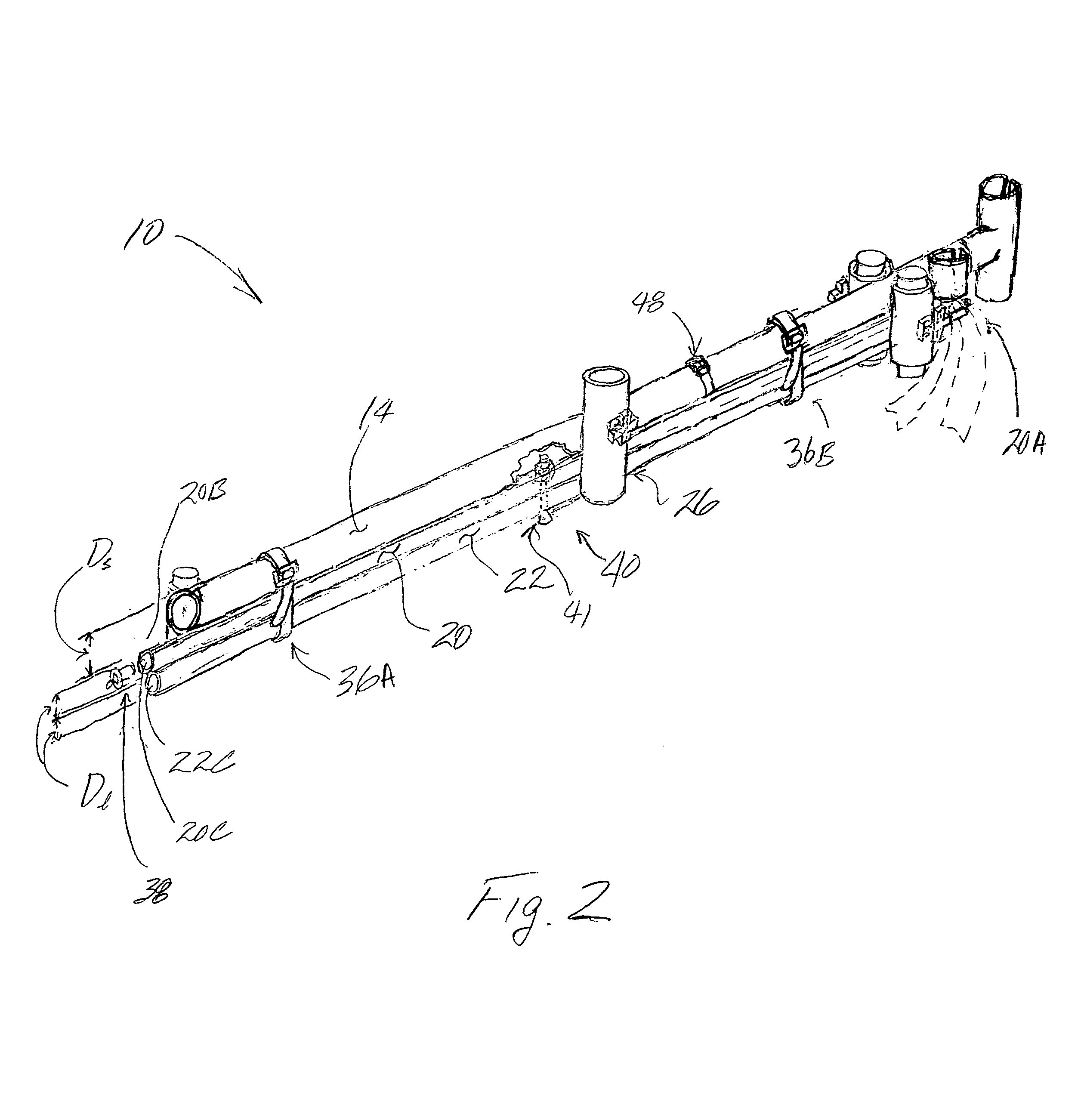 Support stand assembly and method