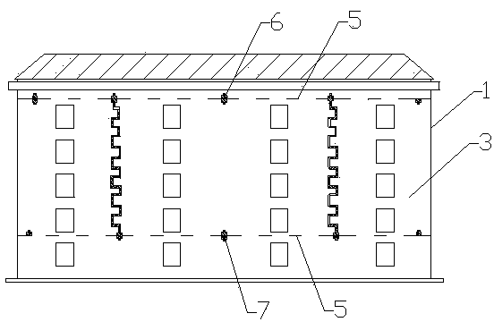 Construction technology for preventing cracking of exterior heat-insulation coatings and veneers