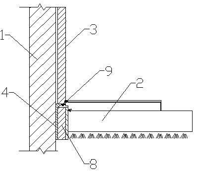 Construction technology for preventing cracking of exterior heat-insulation coatings and veneers