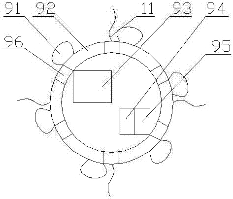 Testing device for relay protection outlet circuit