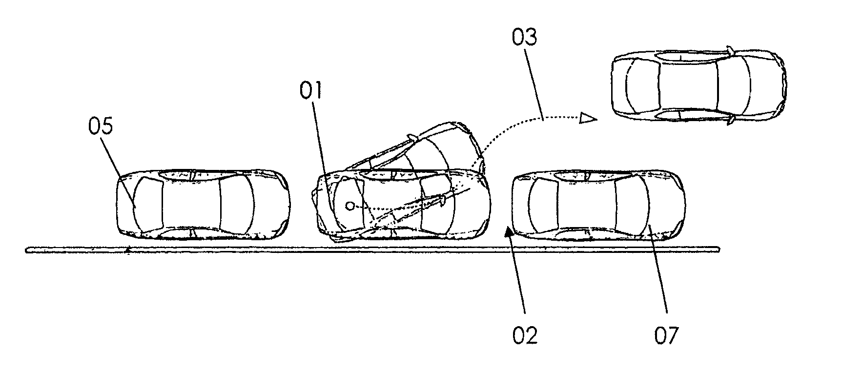 Method and device for assisting a driver of a vehicle in exiting from a parking space