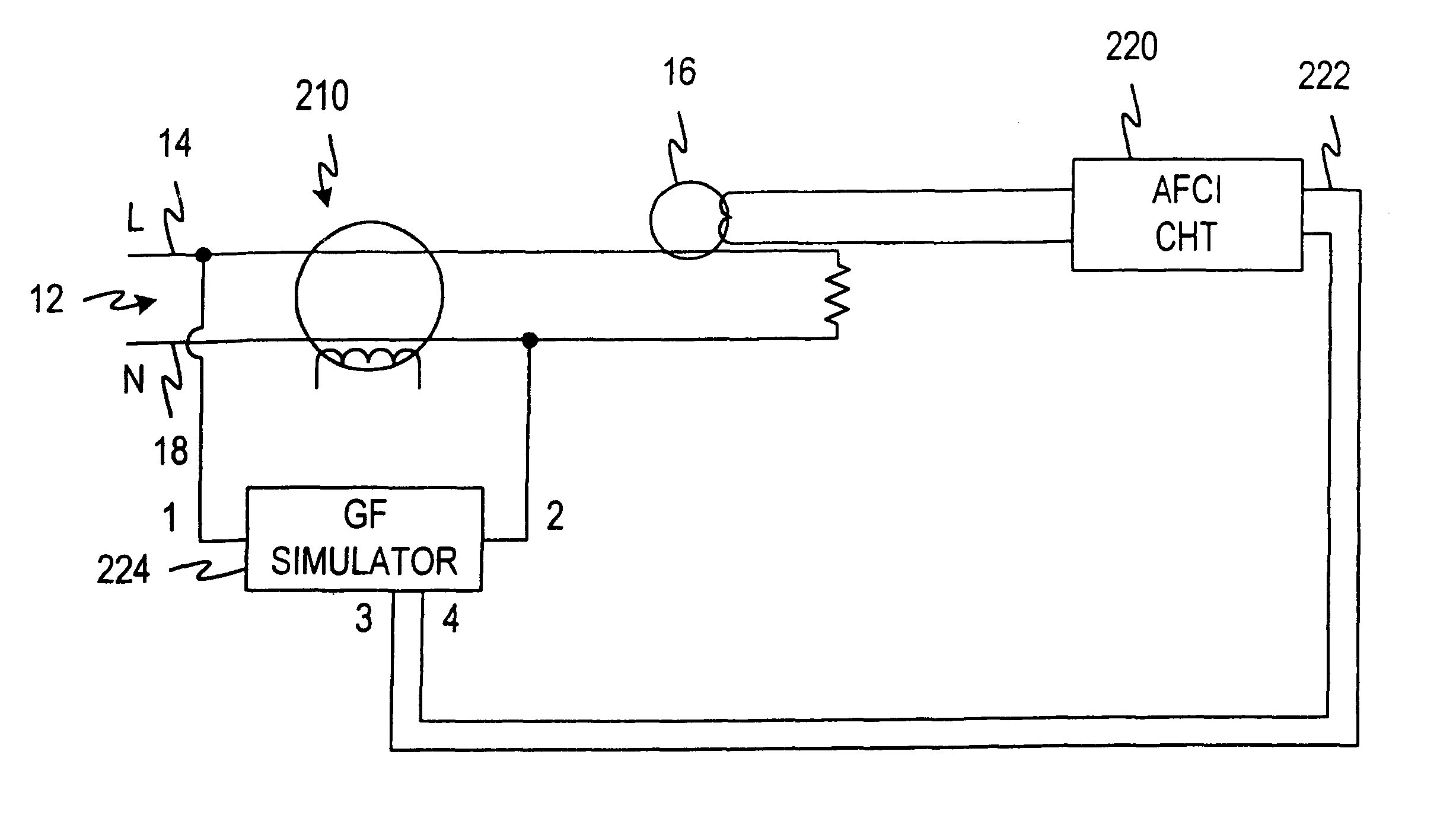 Arc fault circuit interrupter