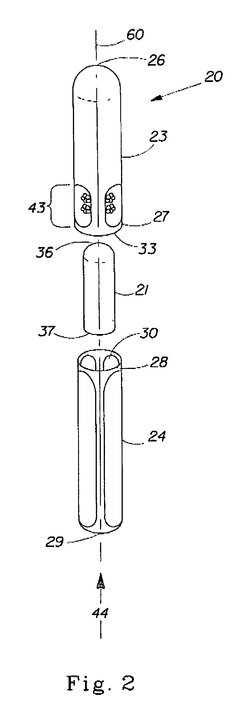 Pessary applicator providing low placement