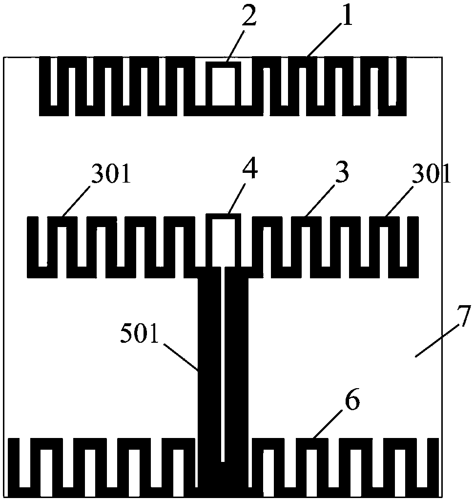 Small-sized broadband end-on-fire antenna