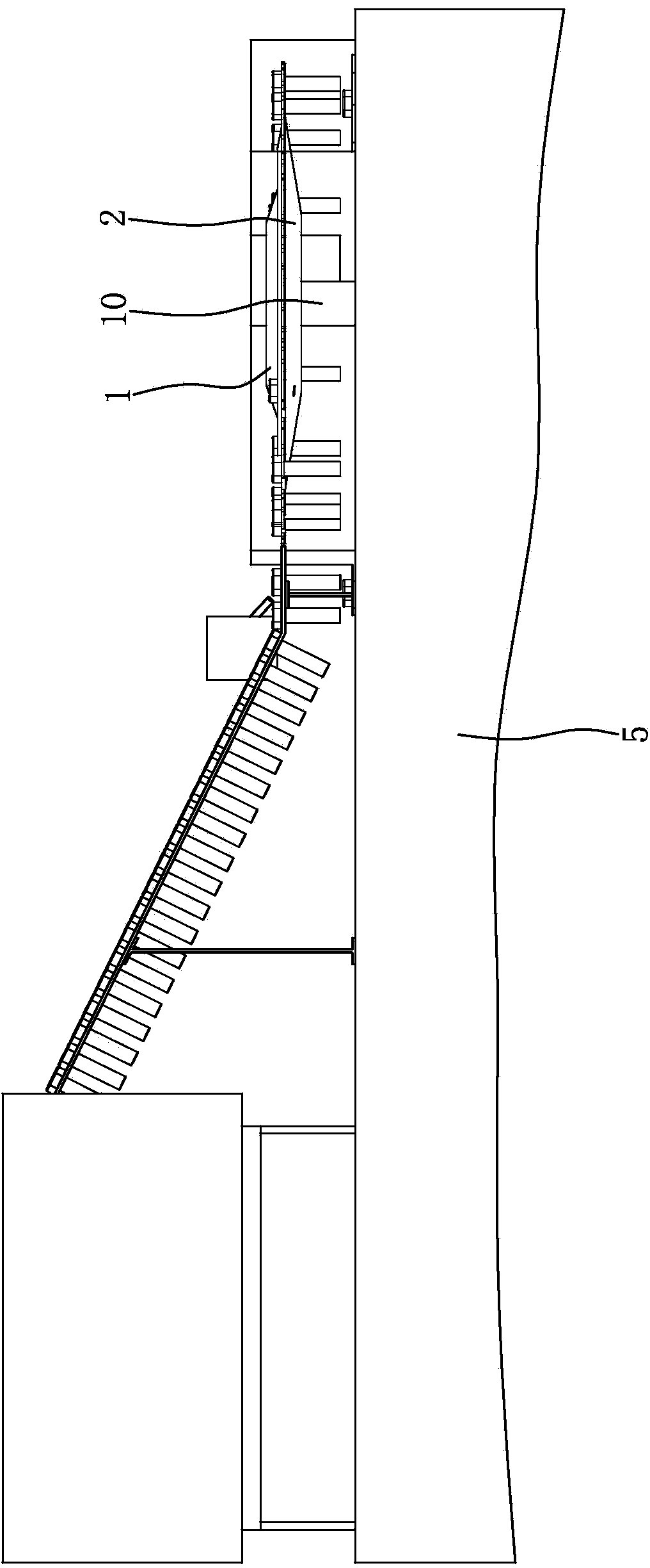 Standard fastener visual detection mechanism