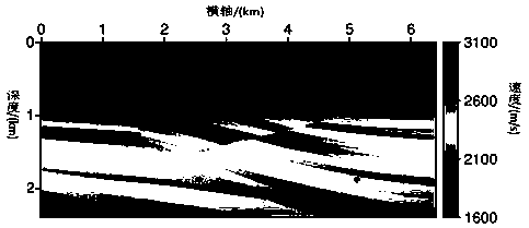 Reflected wave waveform inversion method based on phase correction