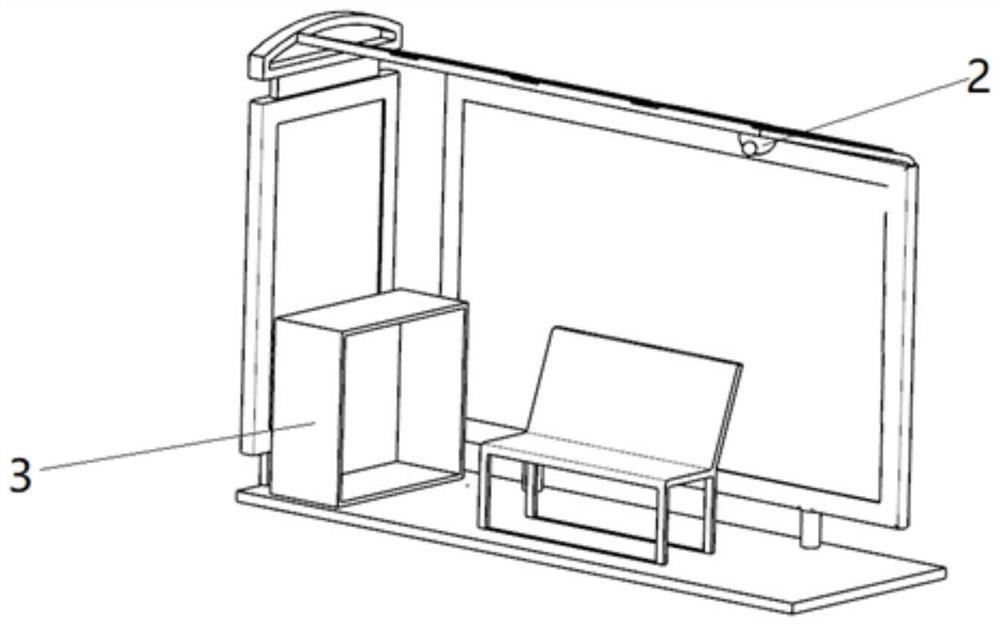 A shared skateboard rental system and method based on public transportation