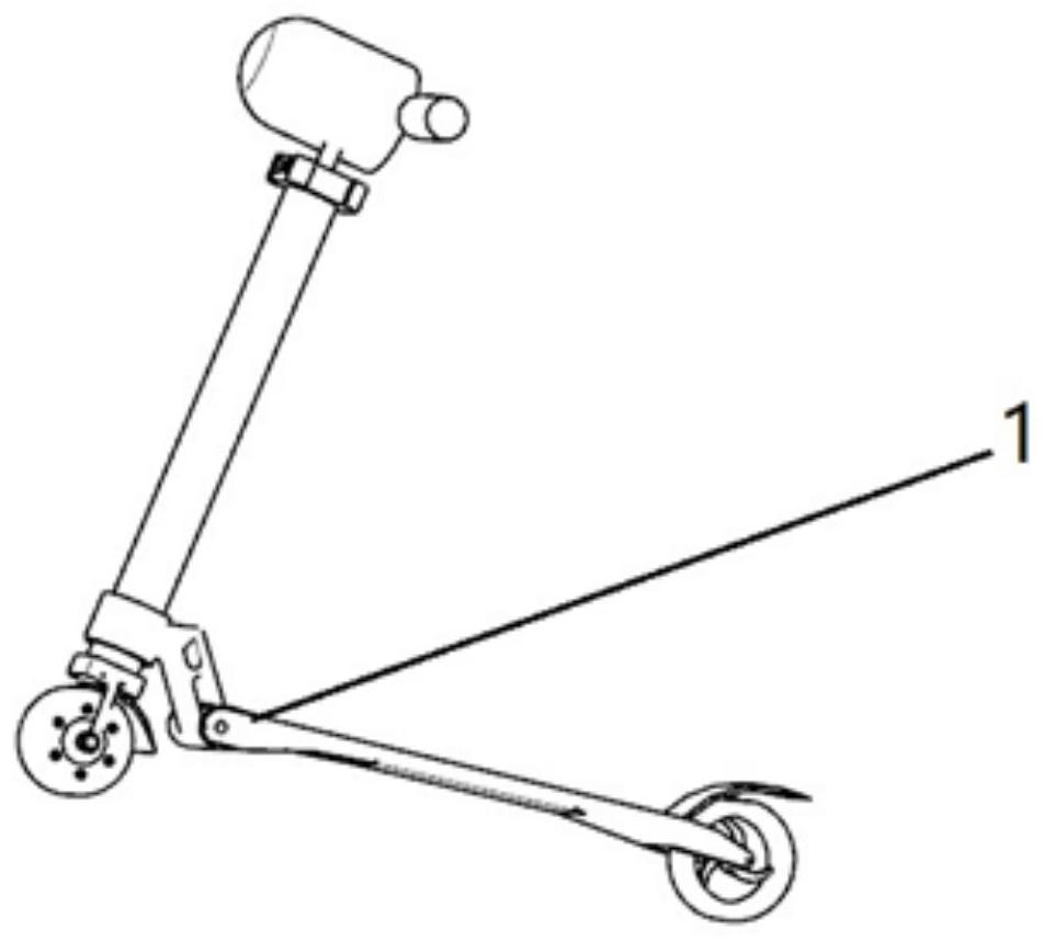 A shared skateboard rental system and method based on public transportation