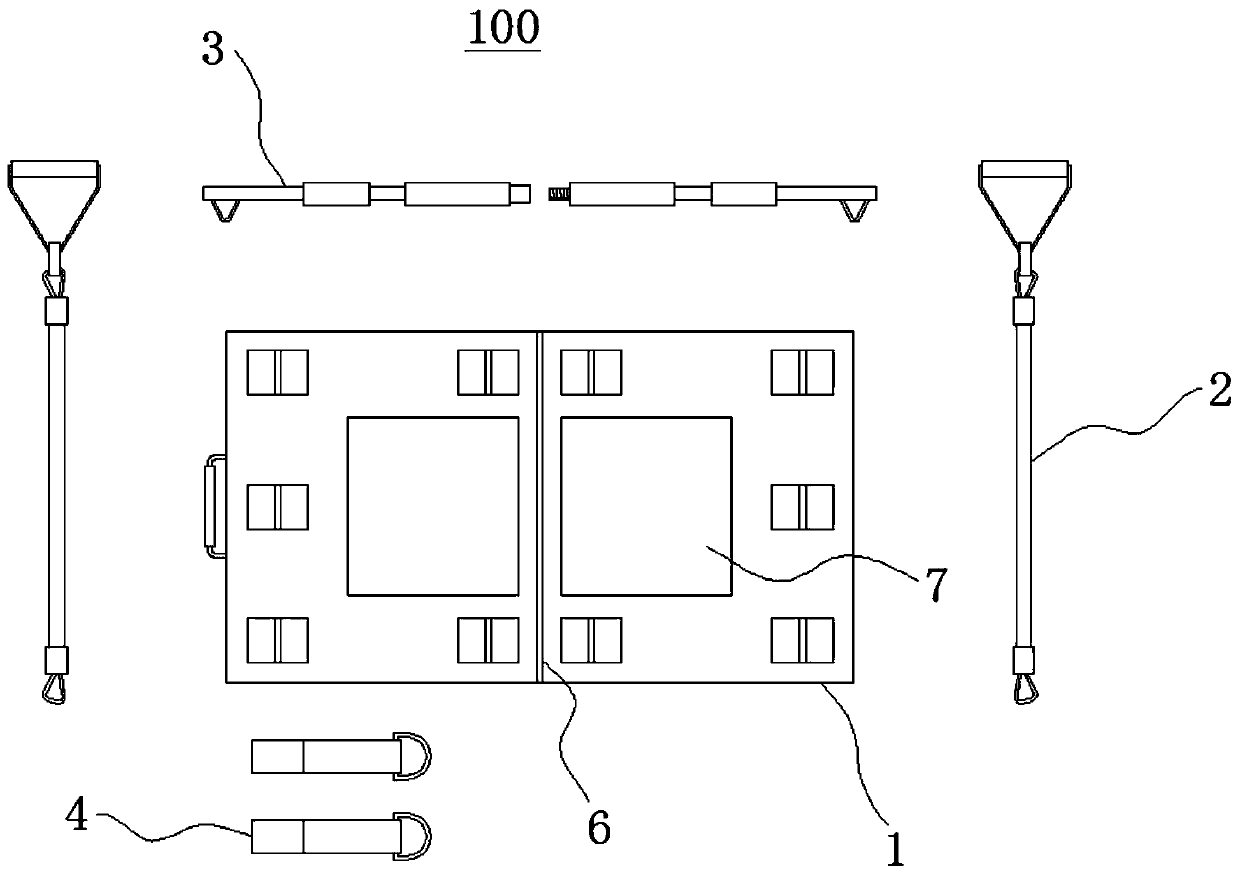 Portable comprehensive intelligent interactive fitness system and method