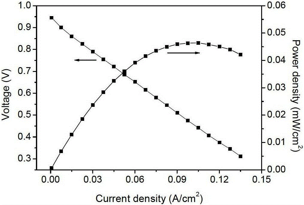 A kind of direct sodium borohydride fuel cell anode and preparation method thereof