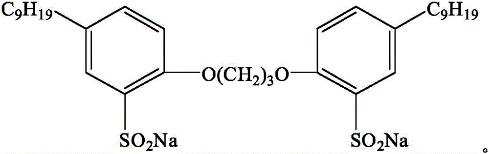 Degreaser for treating produced water of polymer flooding