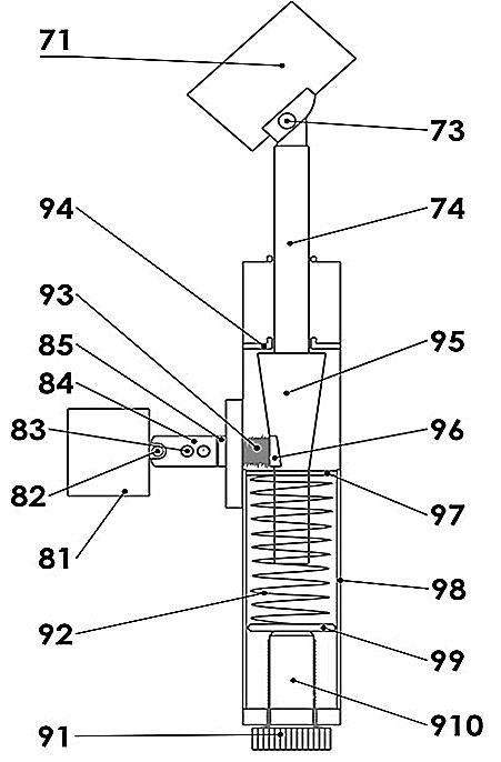 A kind of cervical spine active correction exercise therapy device