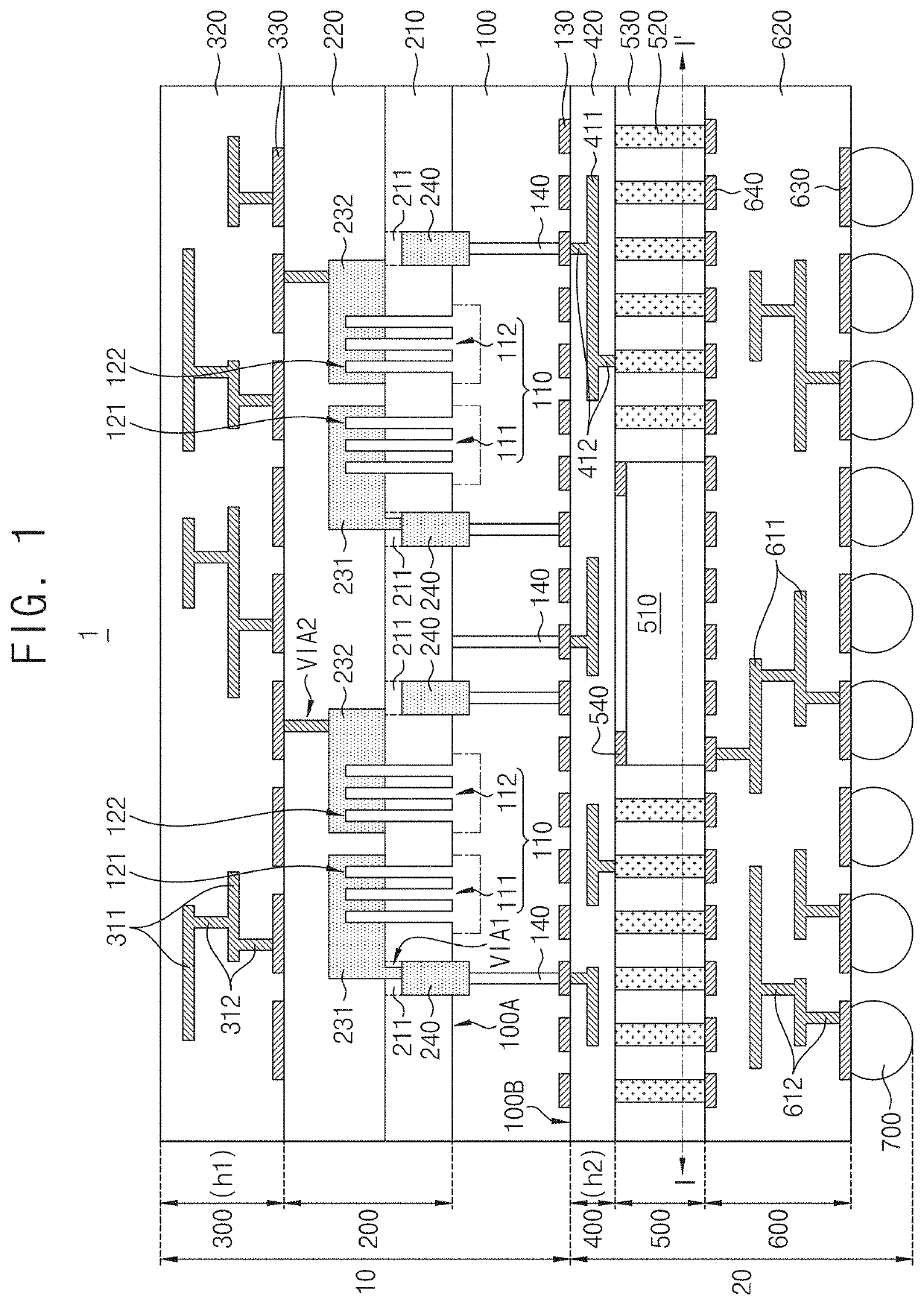 Integrated circuit chip having bs-pdn structure