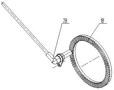 Anti-lock braking device of steering drive axle hub brake and design method thereof