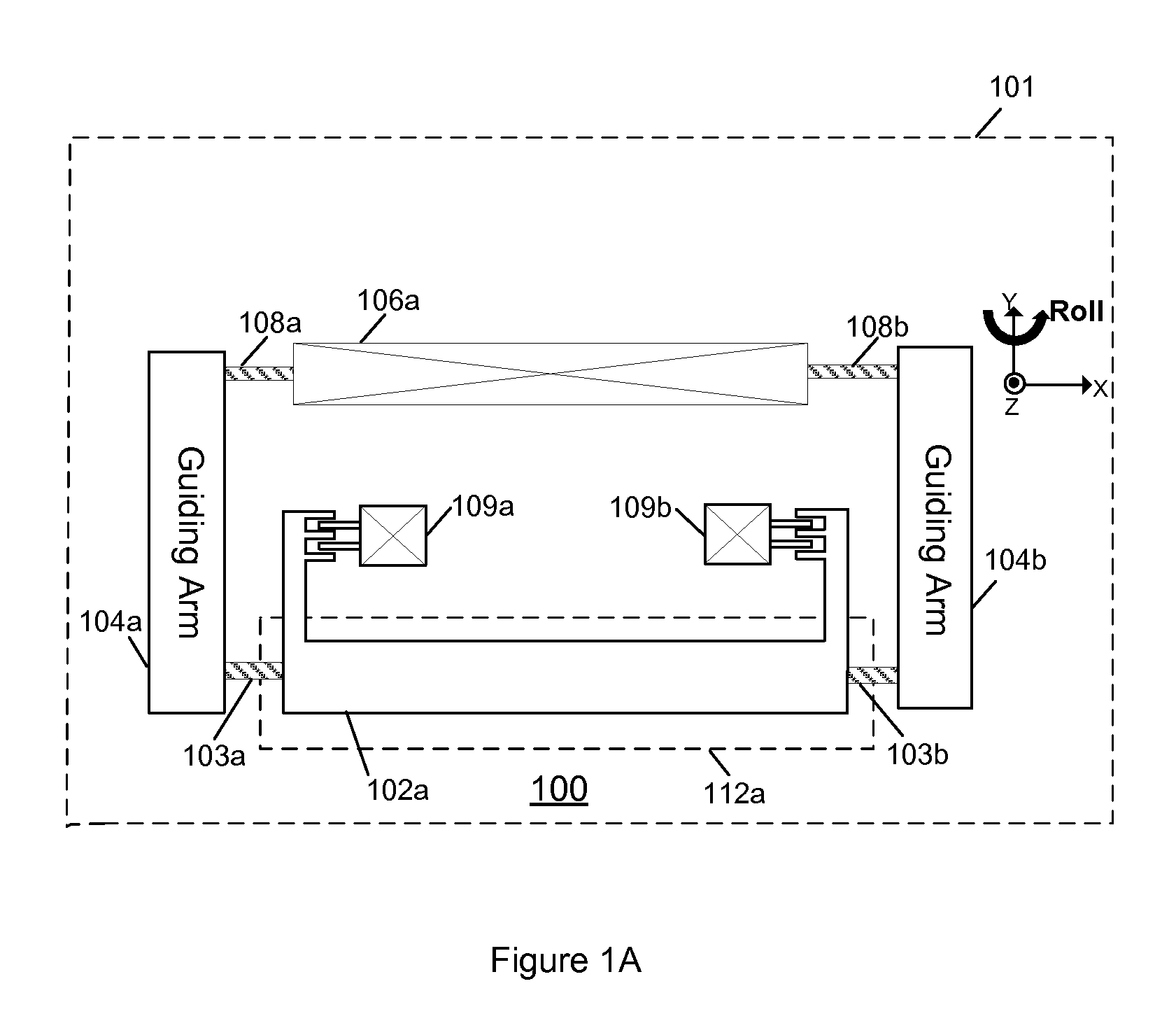 Micromachined gyroscope including a guided mass system