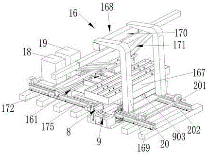 Automatic sleeper replacing mechanism