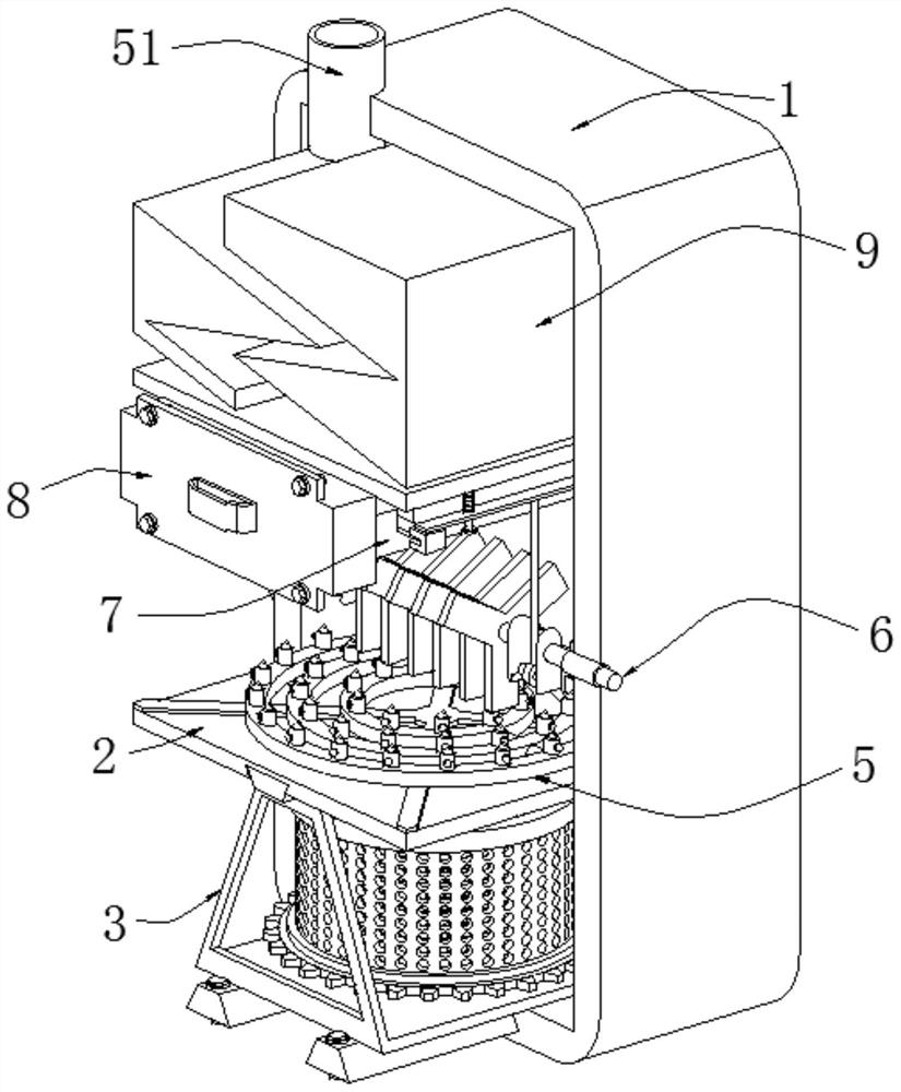 Desulfurization, denitration and dust removal equipment for flue gas of chemical plant