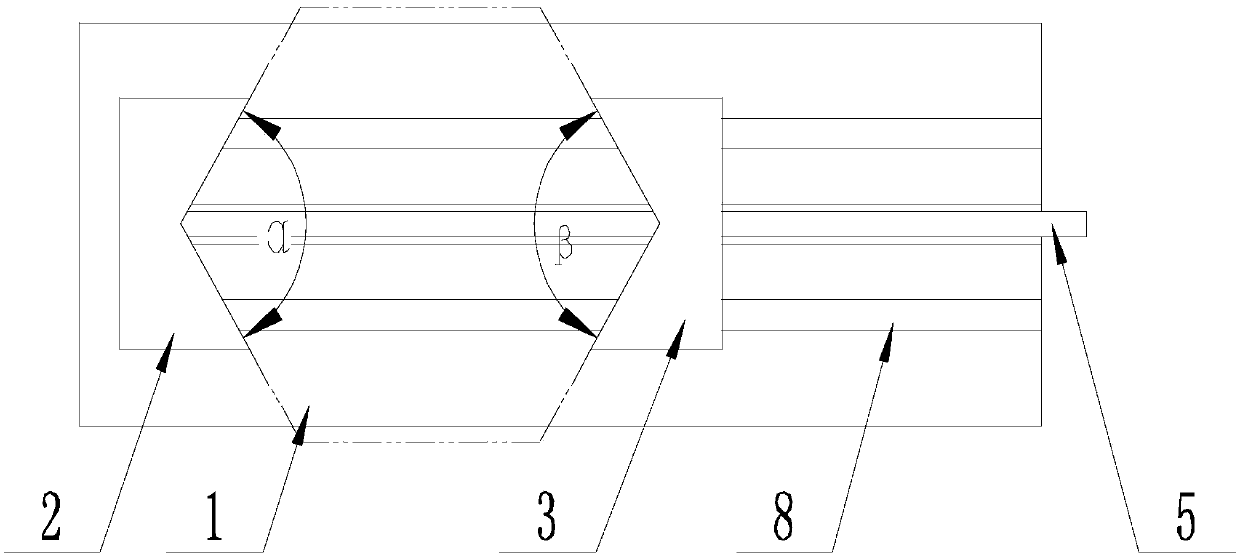 Method for repairing damaged threads of outer hexagon bolt