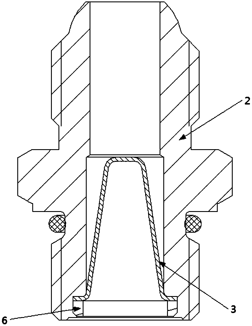 Fuel cut-off valve of integrated filter screen structure