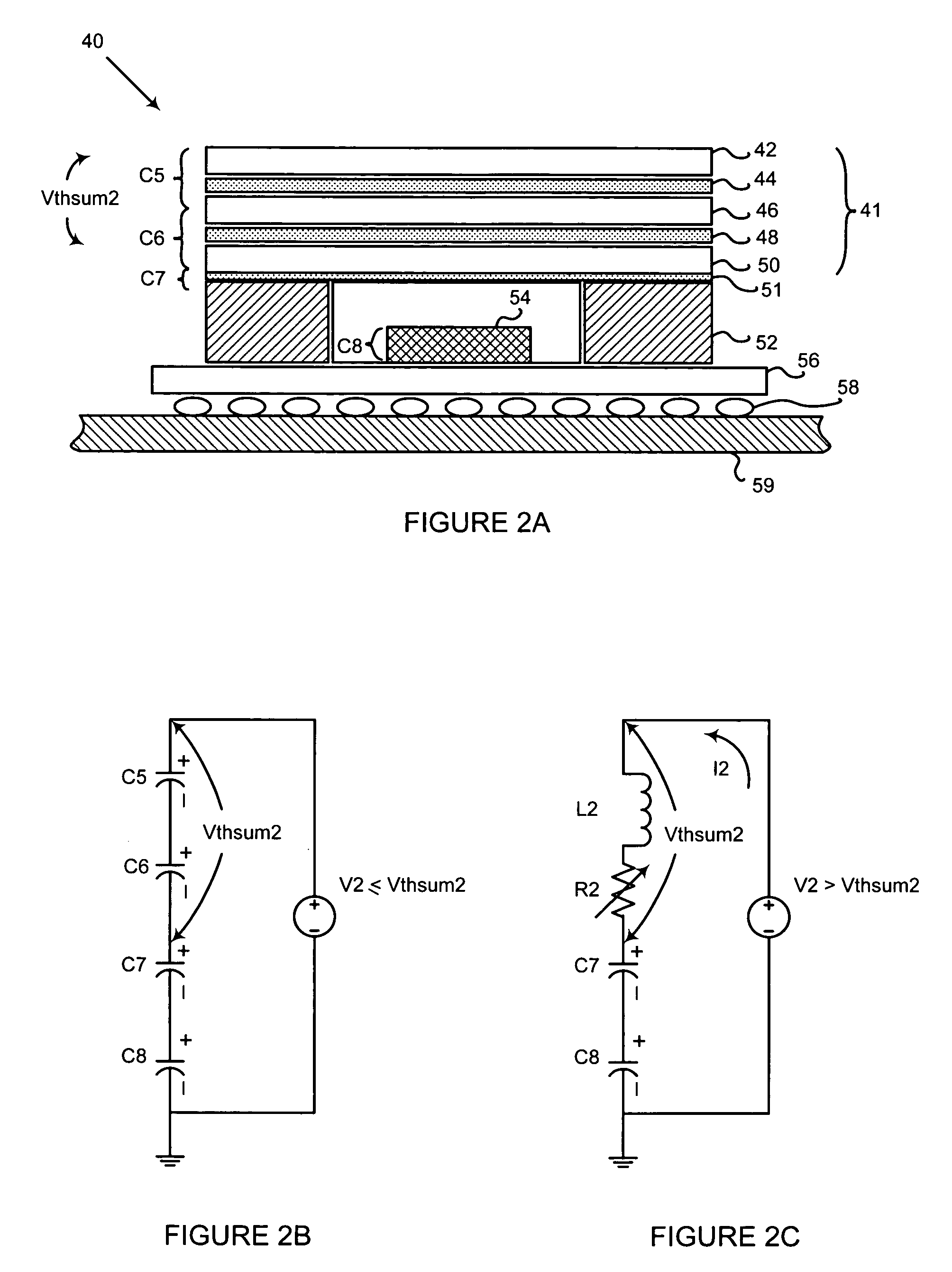 Electrostatic discharge mitigation structure and methods thereof using a dissipative capacitor with voltage dependent resistive material