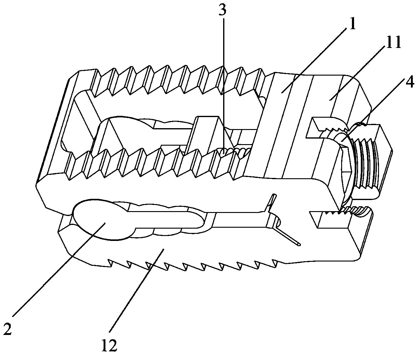 Expandable interbody fusion cage