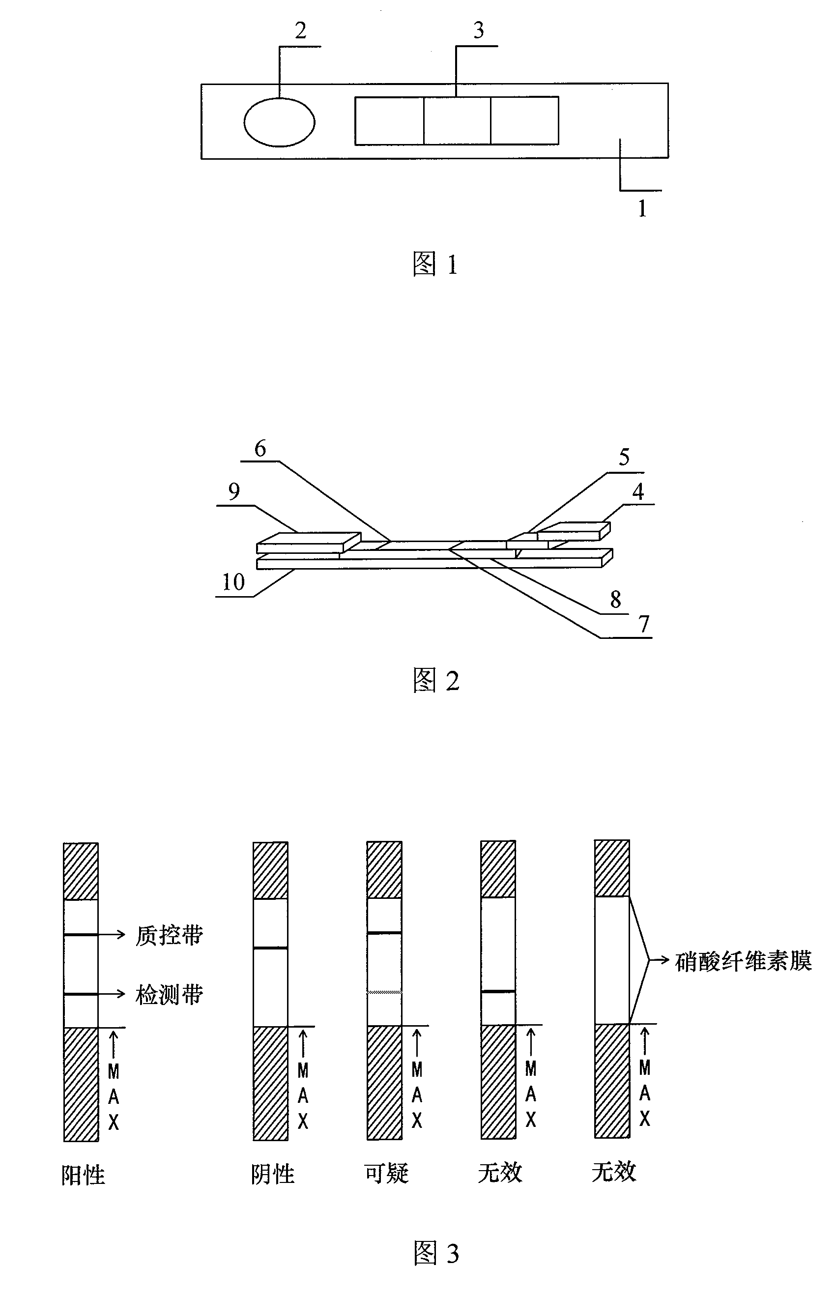 O -type foot-and-mouth disease antibody horizontal detection test paper and preparation method