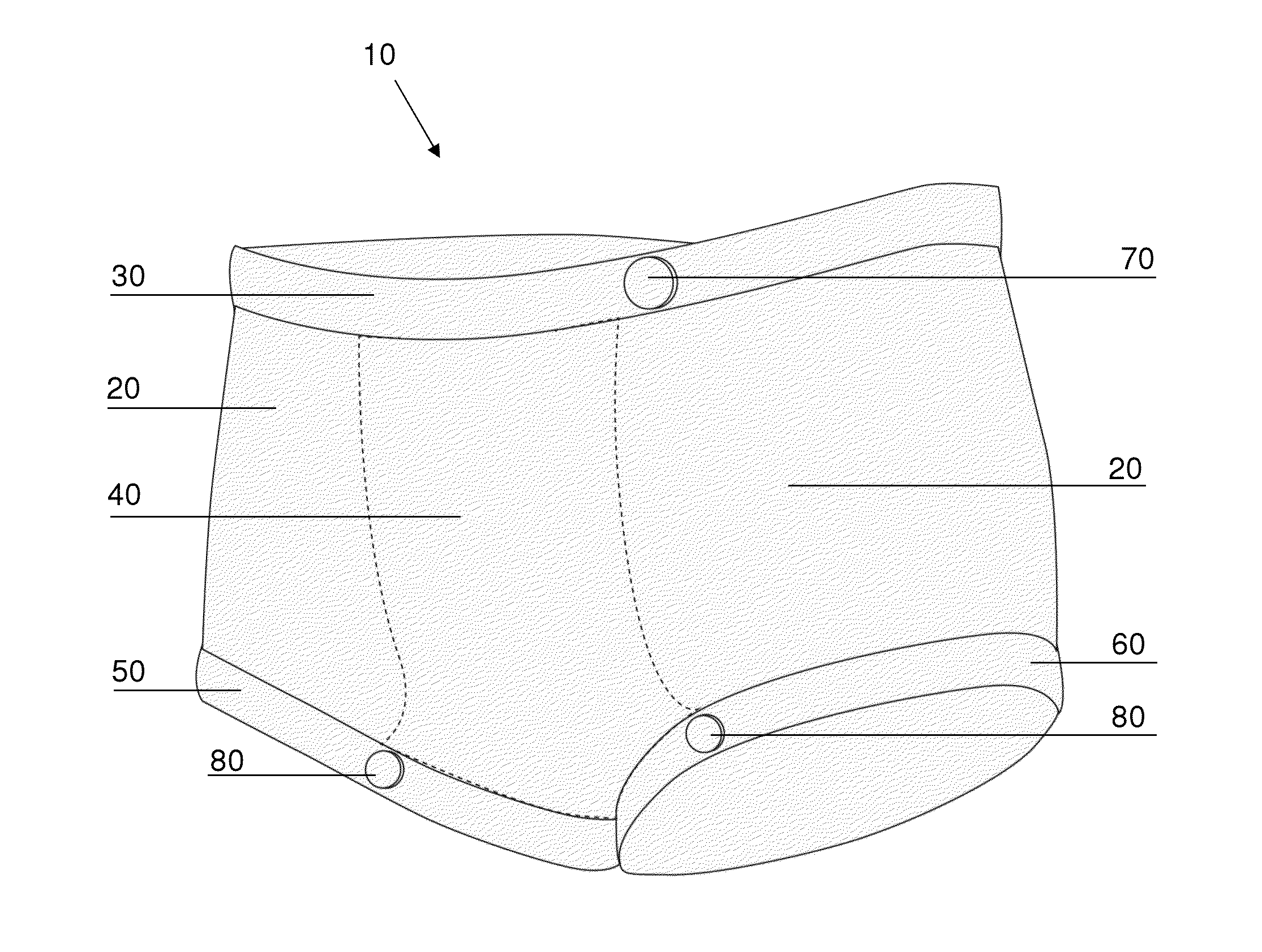 Protective Garment with Scissor Deflecting and Jamming Obstacles