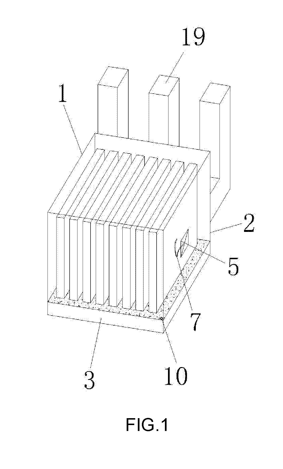 Bi-facial photovoltaic power generation module