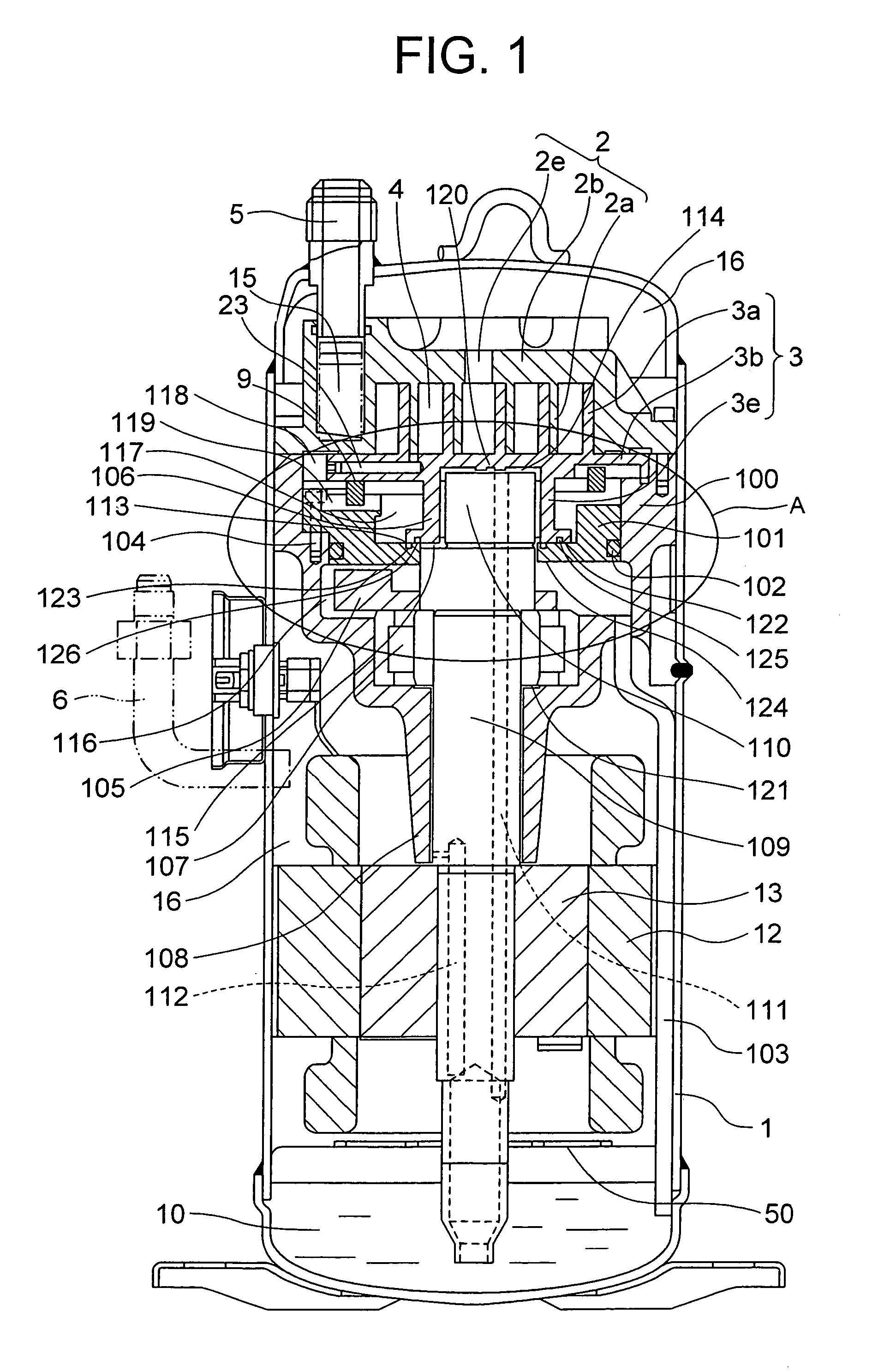 Scroll fluid machine