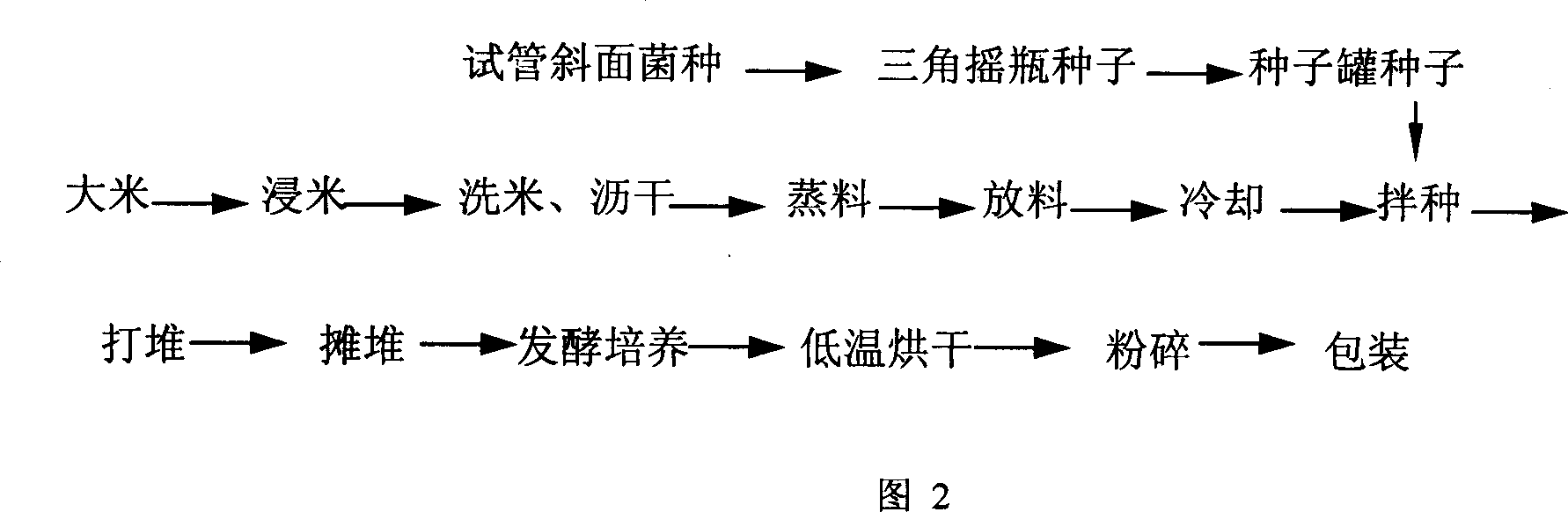 Preparation method of saccharification flavoring yeast