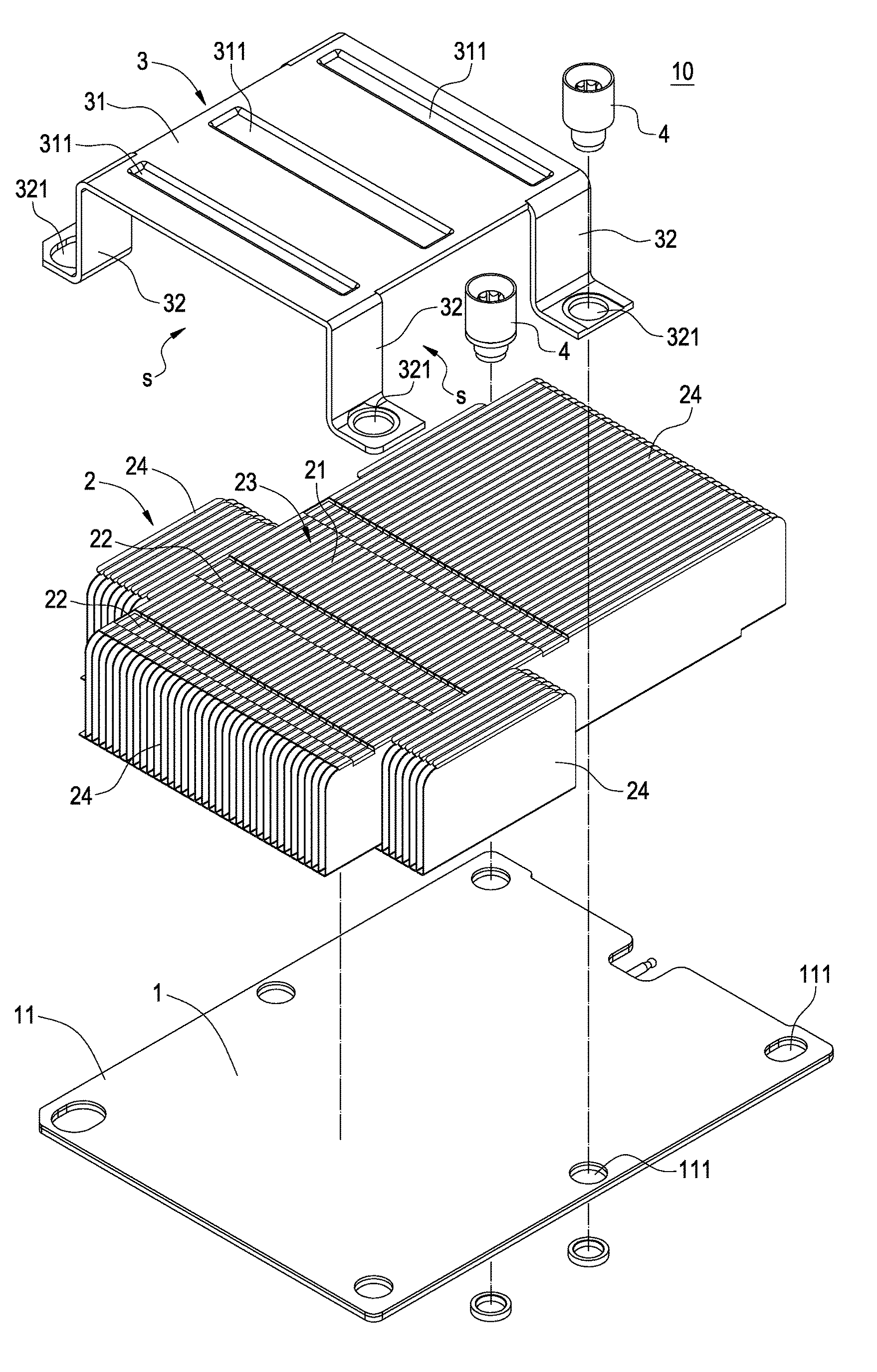 Heat dissipating device