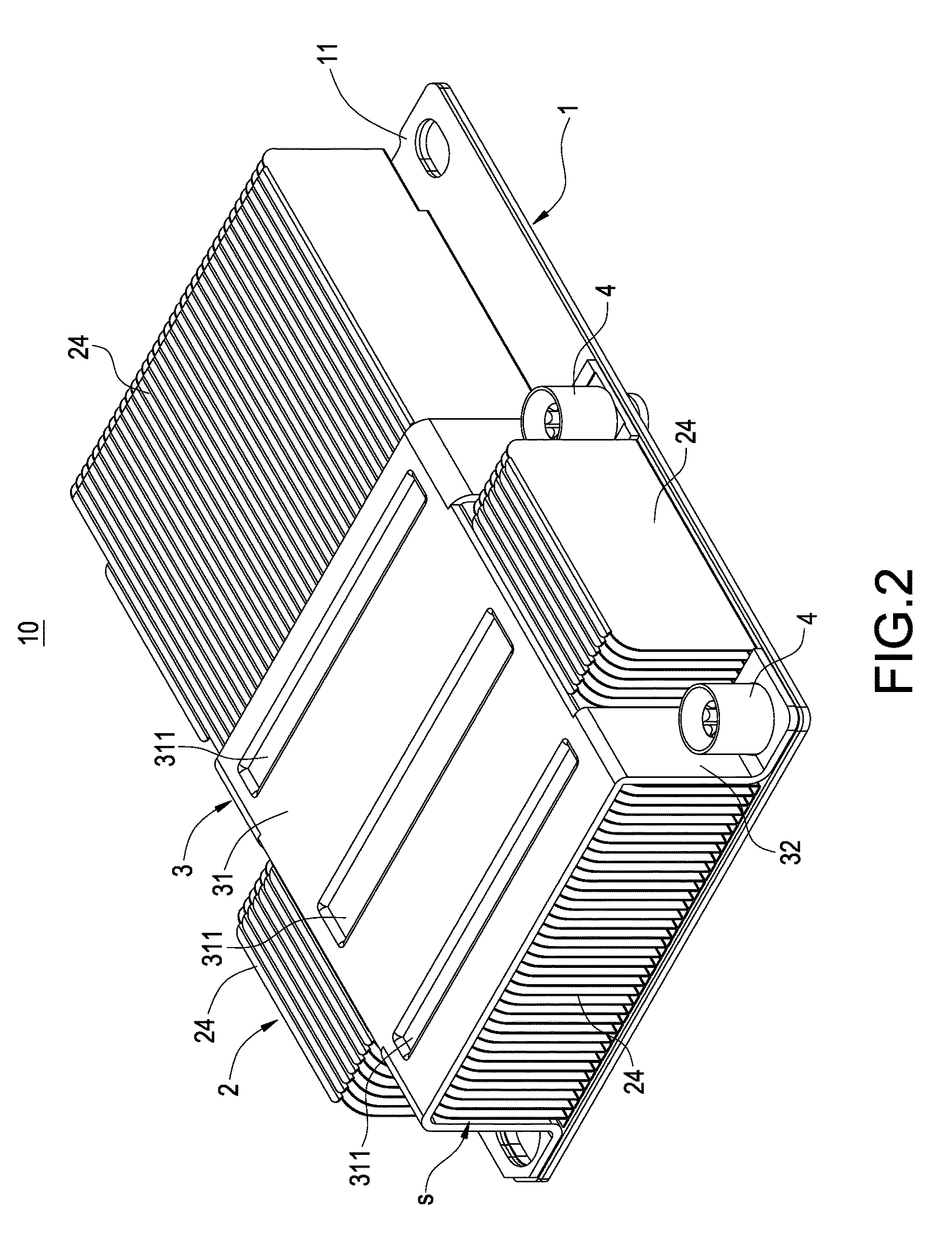 Heat dissipating device