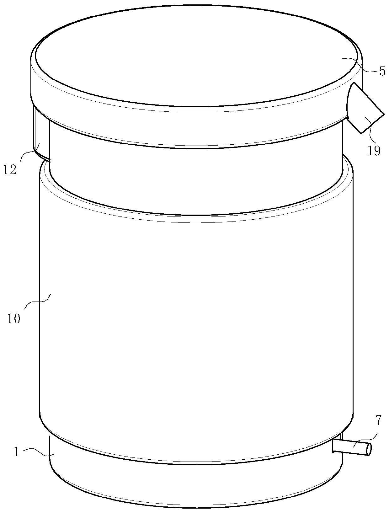 Potassium citrate effervescent tablet composition capable of lowering uric acid