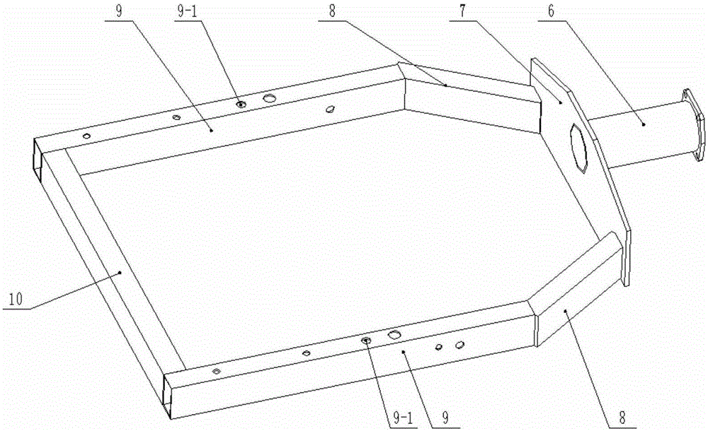 Seedling box of vegetable transplanter and earthing wheel adjusting device