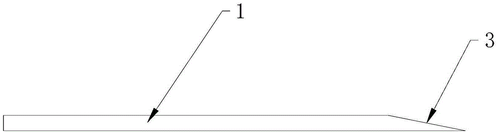 Blade, blade sawtooth tail edge and manufacturing method of blade sawtooth tail edge