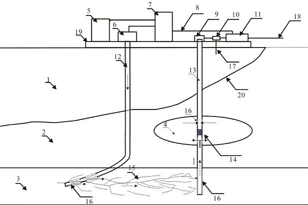 Method and system for exploiting natural gas hydrates in sea area by combining geotherm with CO2 replacement