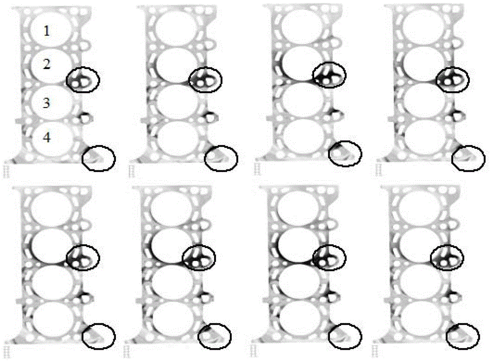 An optimization selecting method for flatness measuring by a three-coordinate measuring machine