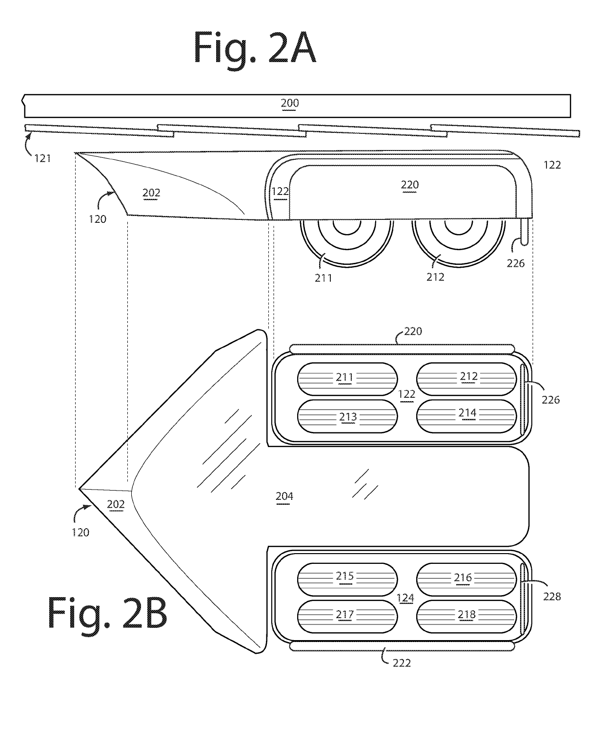 Truck semitrailer underbody and undercarriage aerodynamic fairings for fuel economy