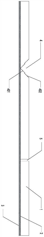 A kind of bendable PVC rigid-flexible composite board and its preparation method