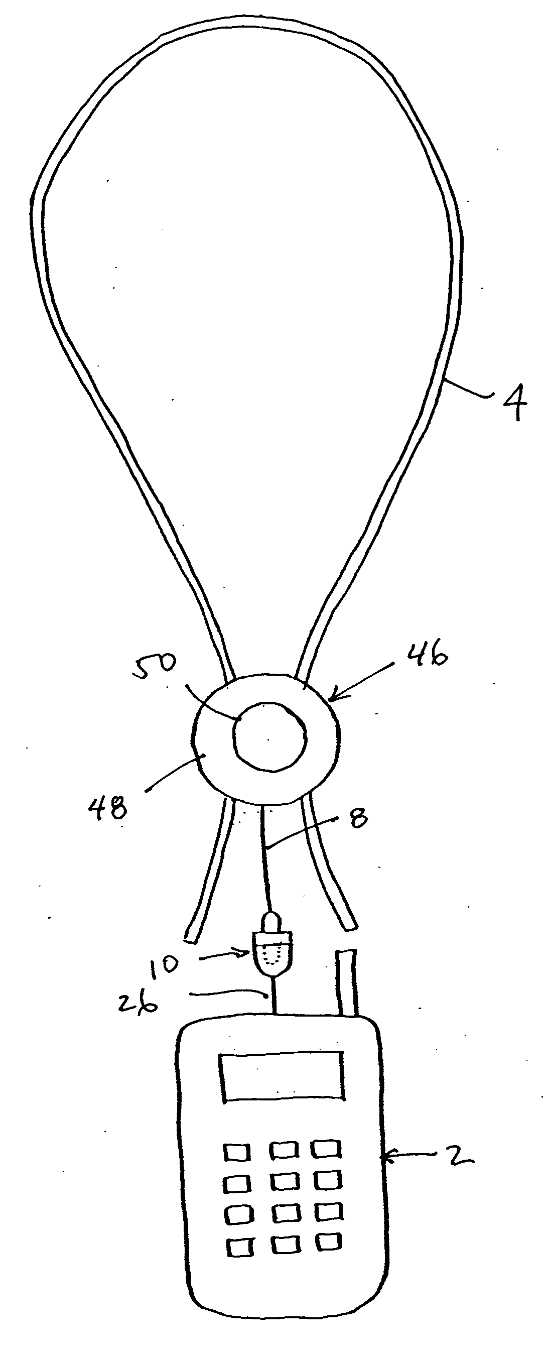 System for carrying portable device