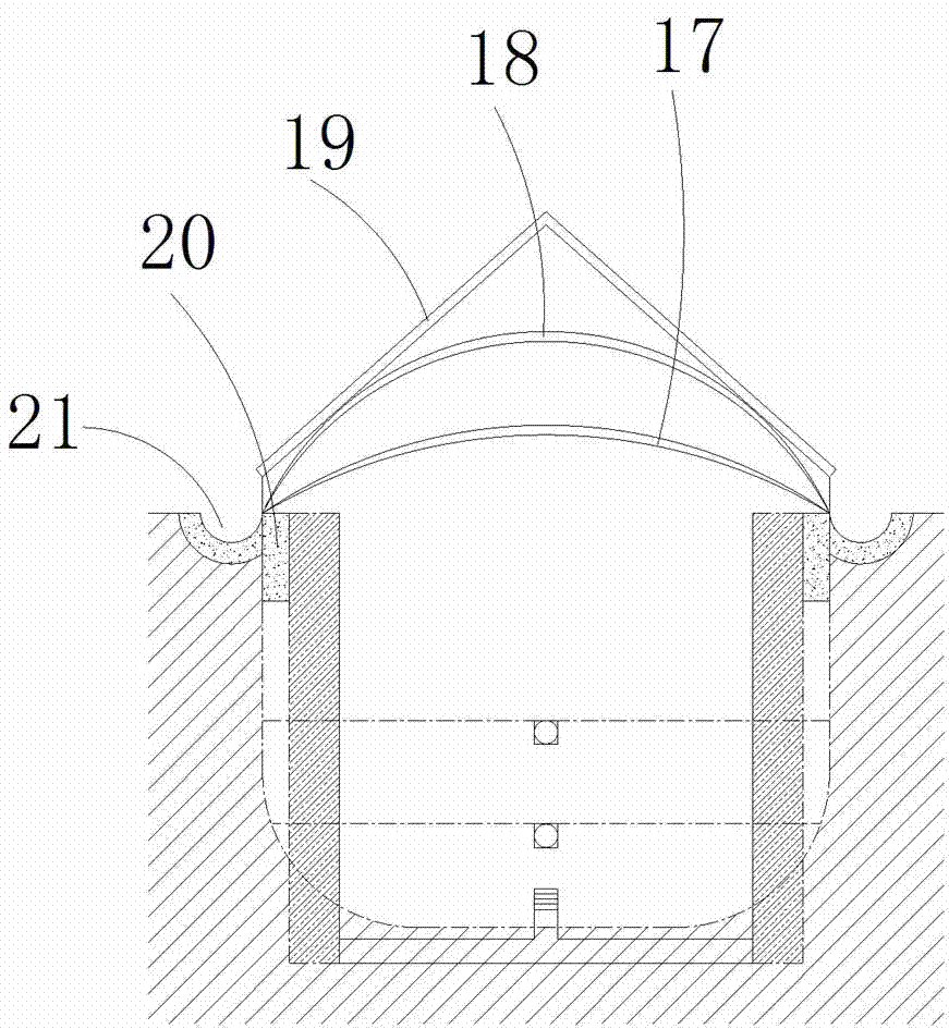 Penaeus vannamei Boone sectional step type circulating integration culturing system and culturing method