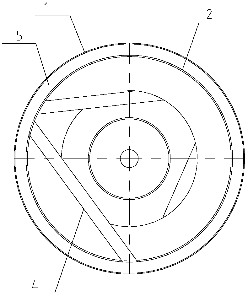 Oil sludge cracking device