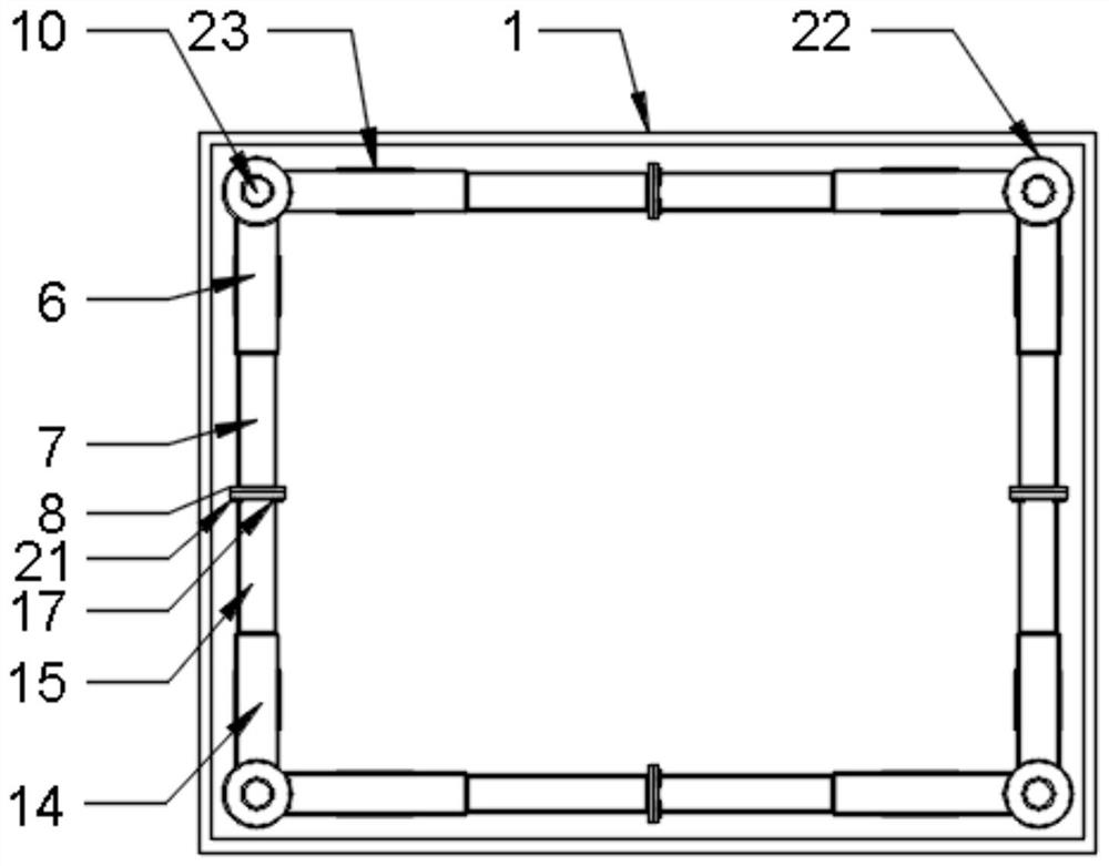 House building construction protective fence