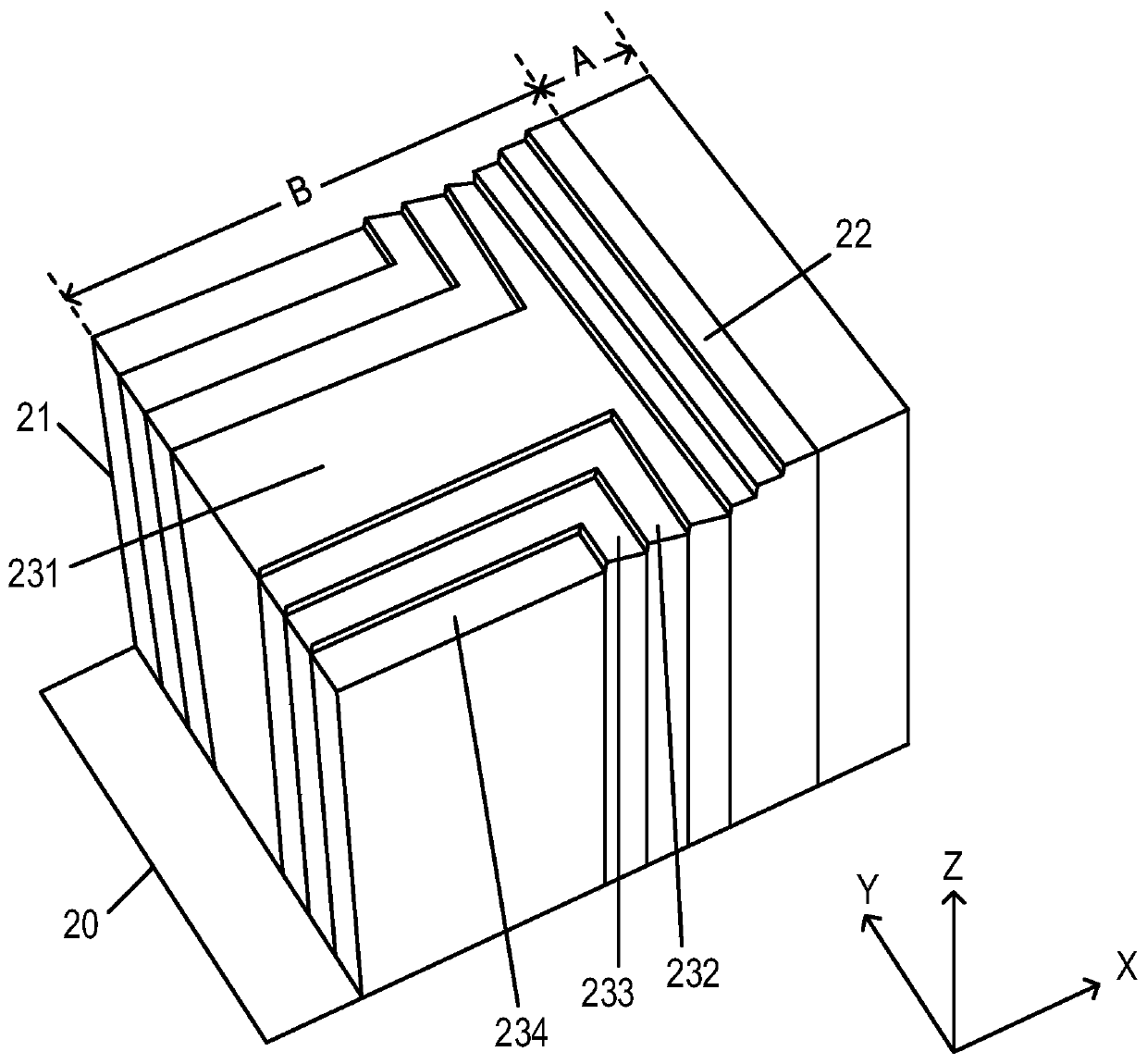 Three-dimensional memory and method of forming the same